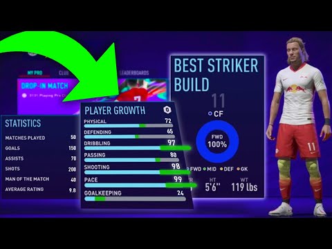 FIFA 21 Pro Clubs... BEST Striker Build (Traits / Tips)