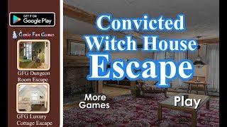 GFG Convicted Witch House Escape Walkthrough [GenieFunGames]