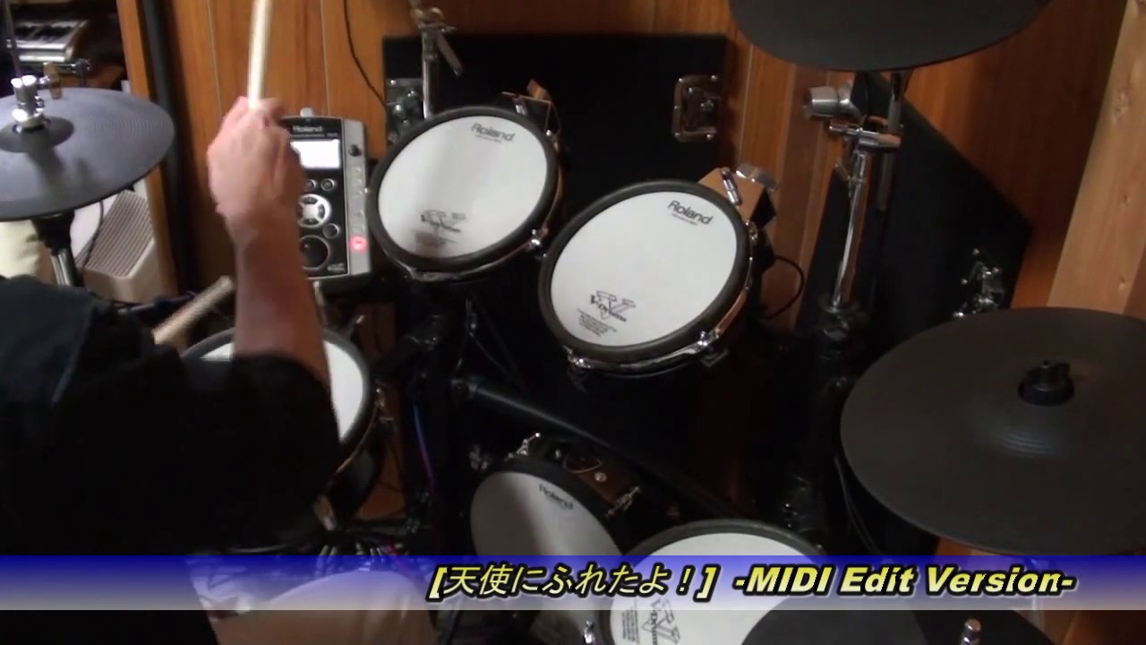 110509  Roland TD-9 「天使にふれたよ！/放課後ティータイム」 (MIDI修正版)