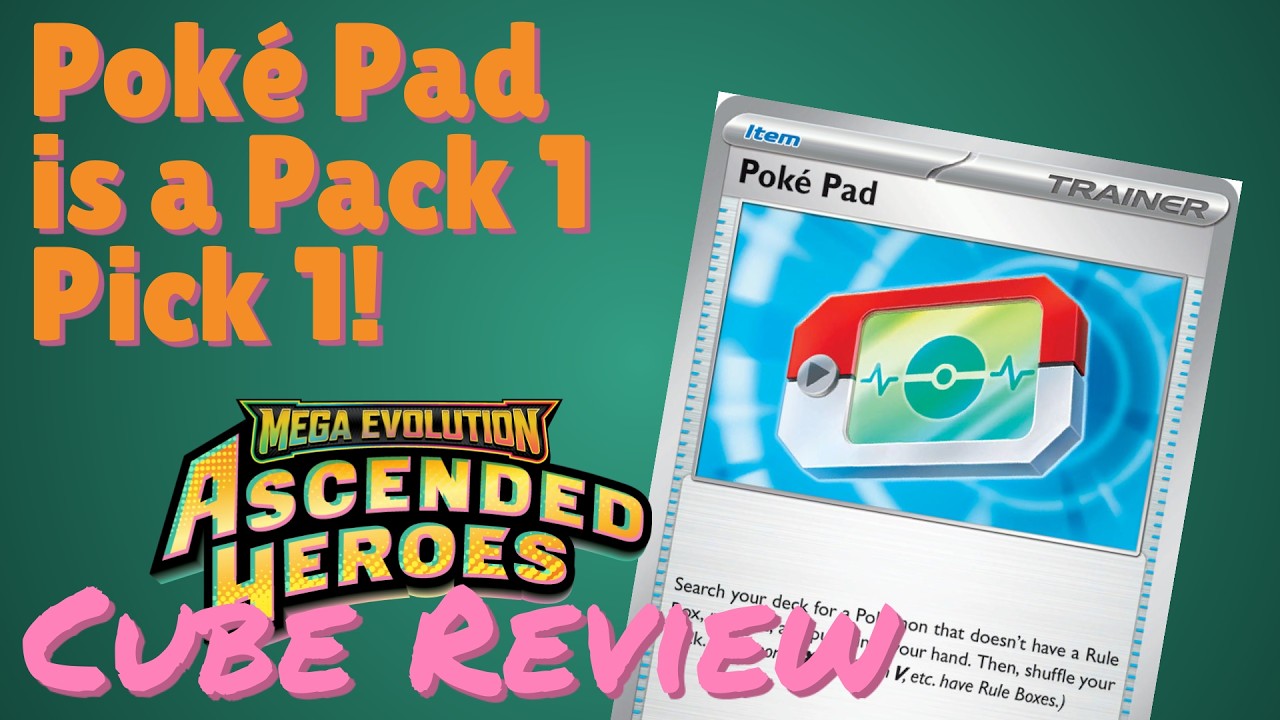 Ascended Heroes Addendum - Poké Pad Cube Review!
