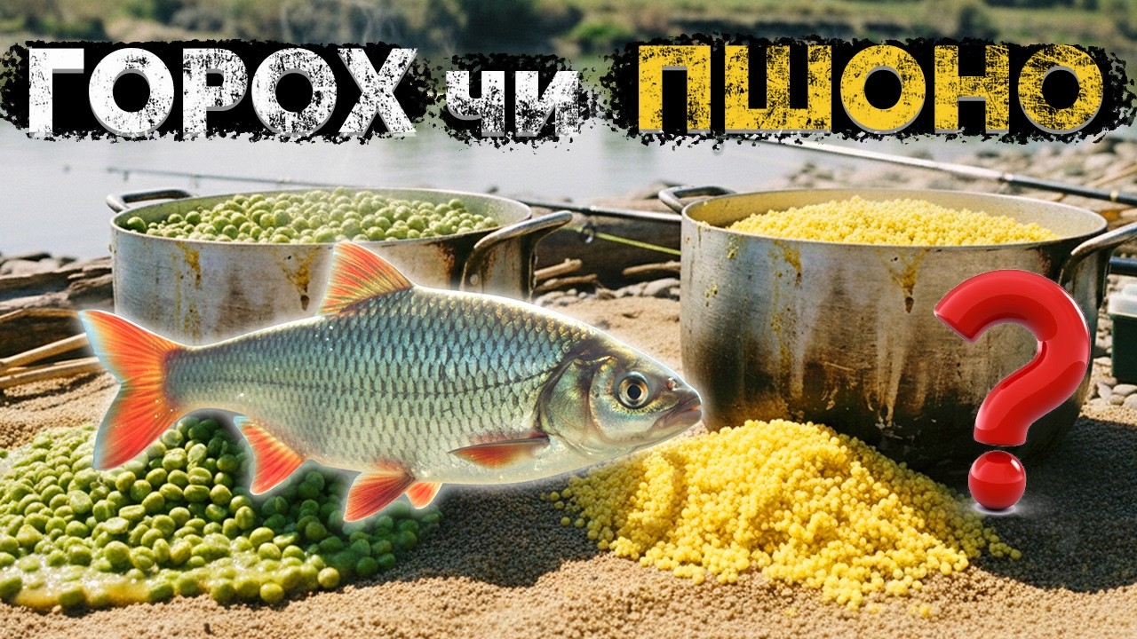ГОРОХ чи ПШОНО? Найкращі добавка в фідері!