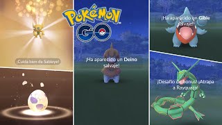 DEINO, GIBLE, SABLEYE SHINY CON SUERTE, APERTURA DE HUEVOS DE 10KM Y MÁS! [Pokémon GO-davidpetit]