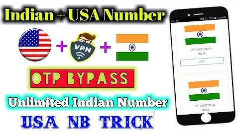 Unlimited Indian Number for Otp Bypass || Refer Bypass Script || Unlimited Indian Number