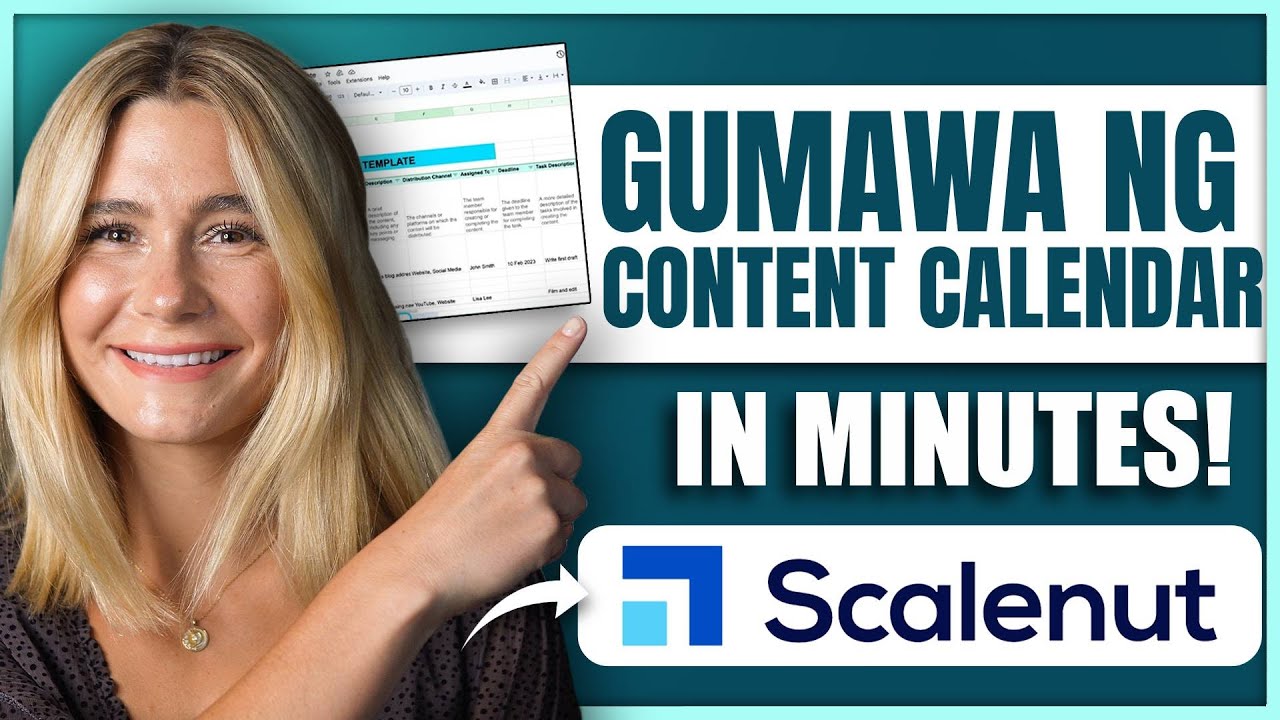 Paano Gumawa ng Content Calendar with Scalenut AI | Full Demo for Bloggers & Creators