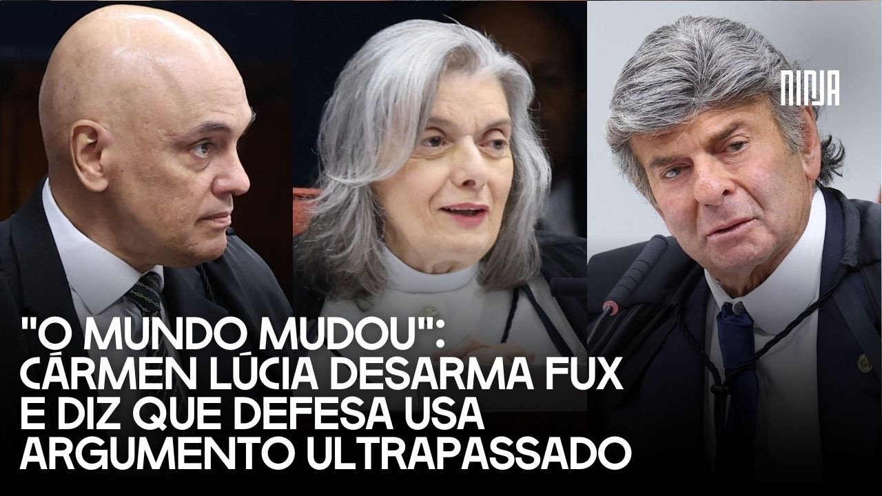 🔥Ministra Cármem Lúcia desmonta contradições de Fux e defende competência do STF🔥