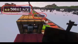 1800kph MagLev train! (create aeronautics)