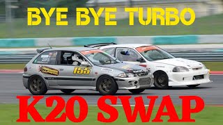 WHO WILL WIN? K20 SWAP HONDA CIVIC EK9 VS TURBO