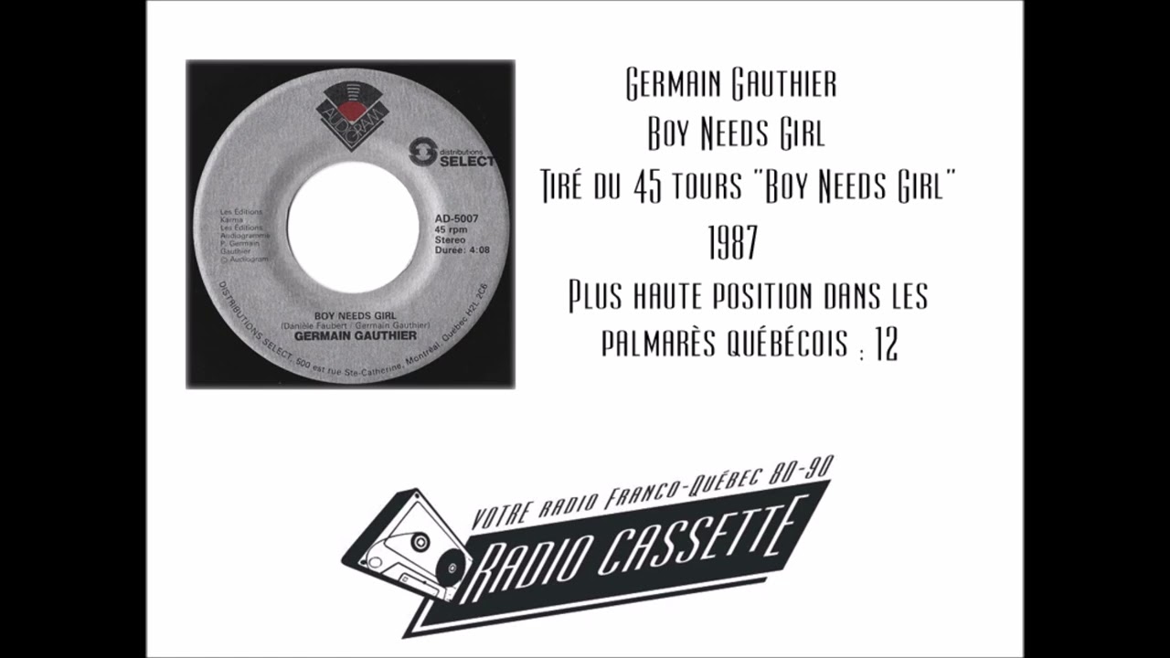Germain Gauthier - Boy Needs Girl