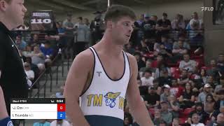 97 Kg Final - J'den Cox, Cliff Keen Wrestling Club - TMWC Vs Isaac Trumble, Wolfpack Wrestling Clu