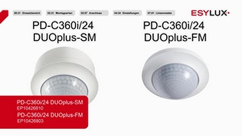 Assembly & Installation: PD-C360i/24 DUOplus-SM and PD-C360i/24 DUOplus-FM