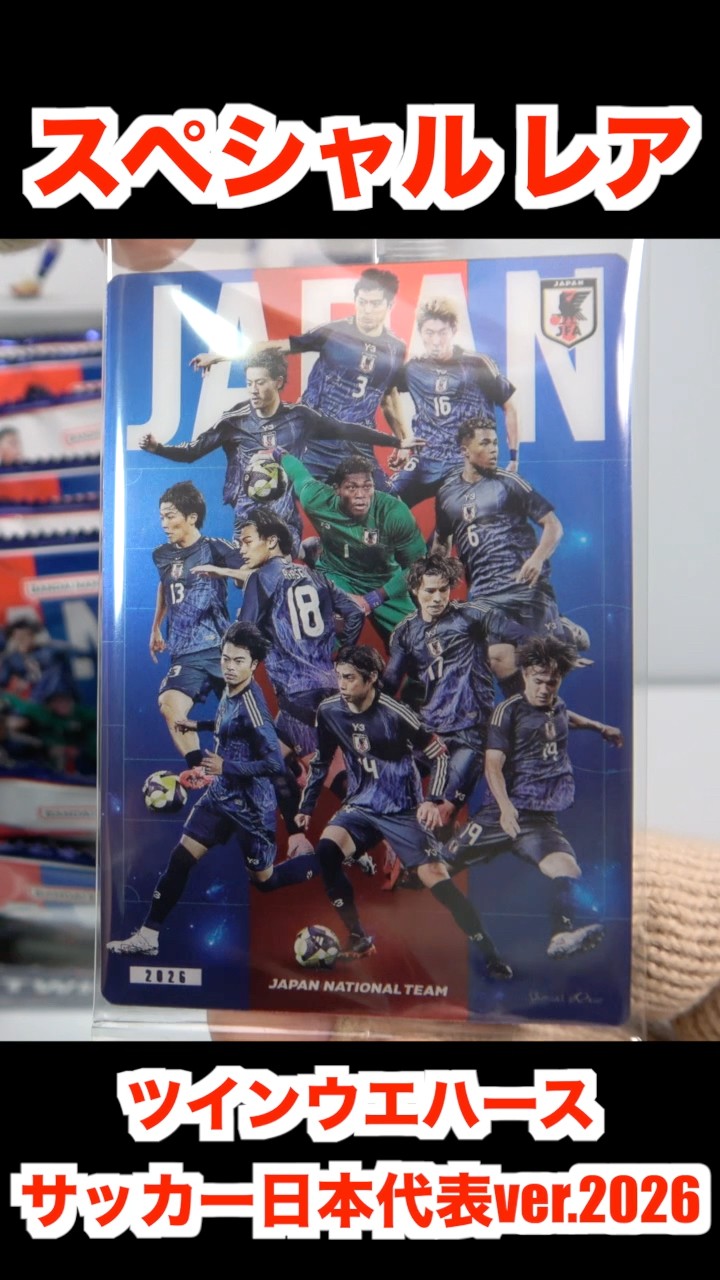 Twin wafers Japan national soccer team ver.2026 