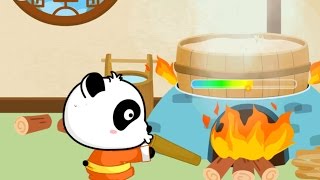 Panda Games Paper Making | Play & Learn For Kids By Babybus Kids Apps ► Tikifun