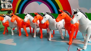 Unboxing Horse Toys for Kids || Unboxing Colorful and Cute Horse Toys #unboxing