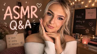 ASMR| Q&A - vaše otázky a moje odpovědi🩷