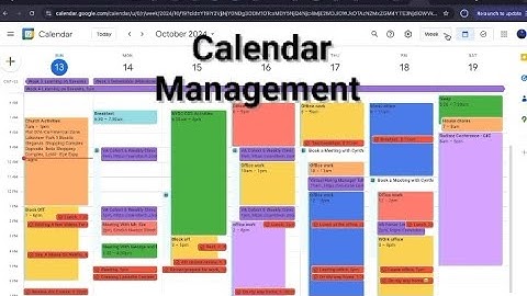 Calendar Management for Virtual Assistants | Calendar for Digital marketing