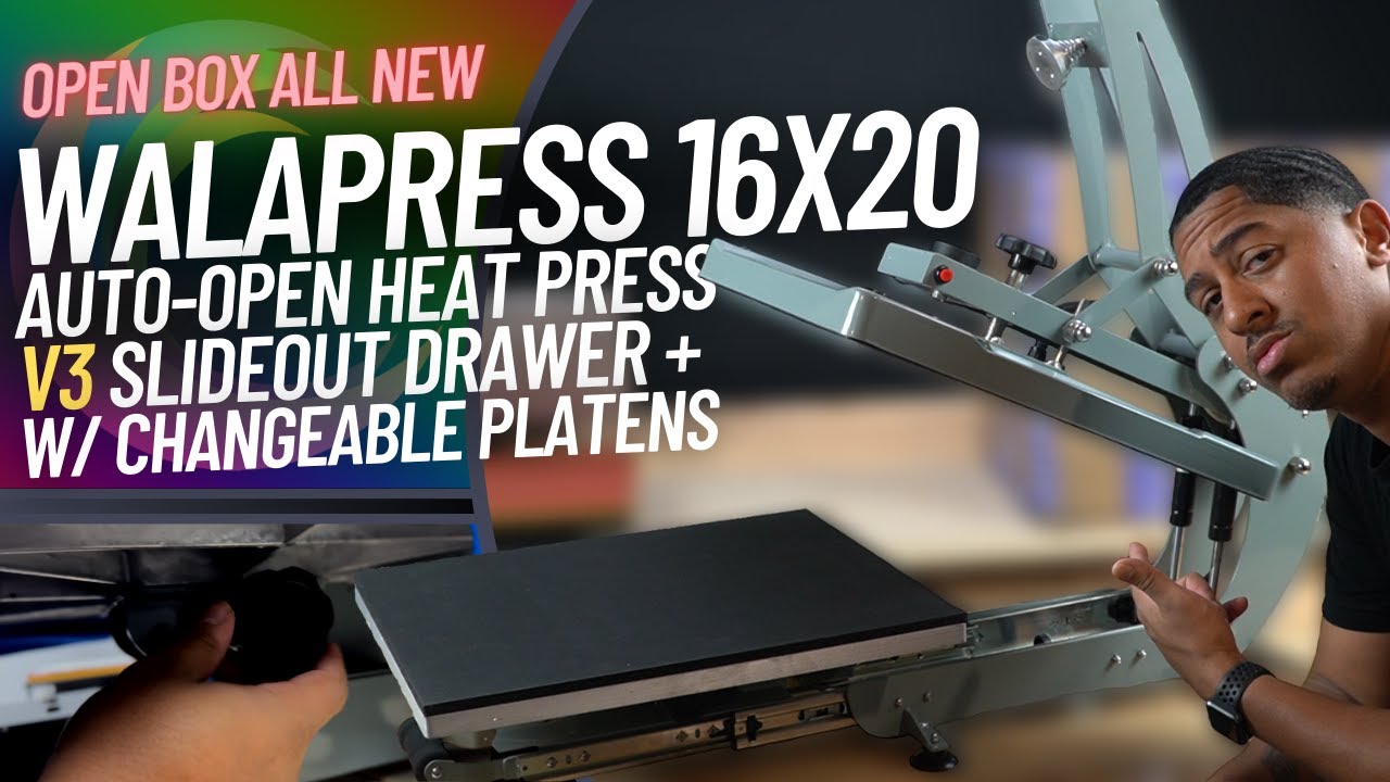 WALAPress Cap and 16x20 Heat Press Bundle