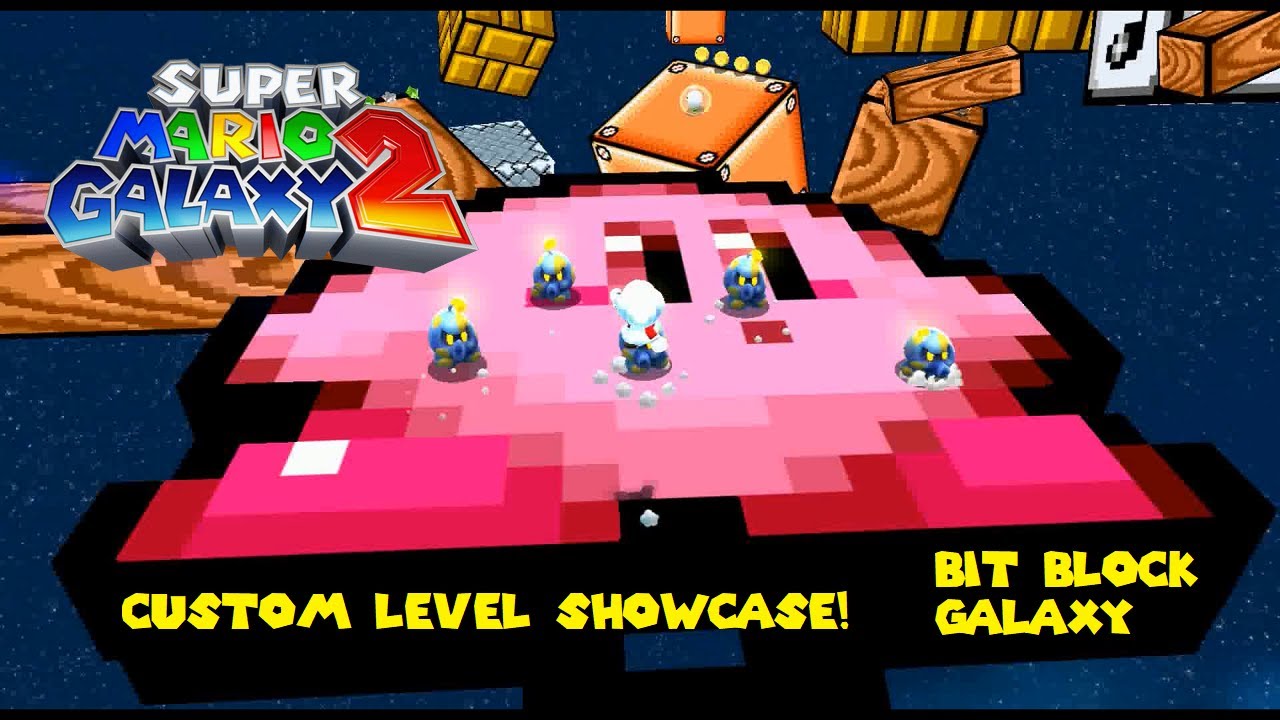 SMG Custom Level Showcase - Bit Block Galaxy