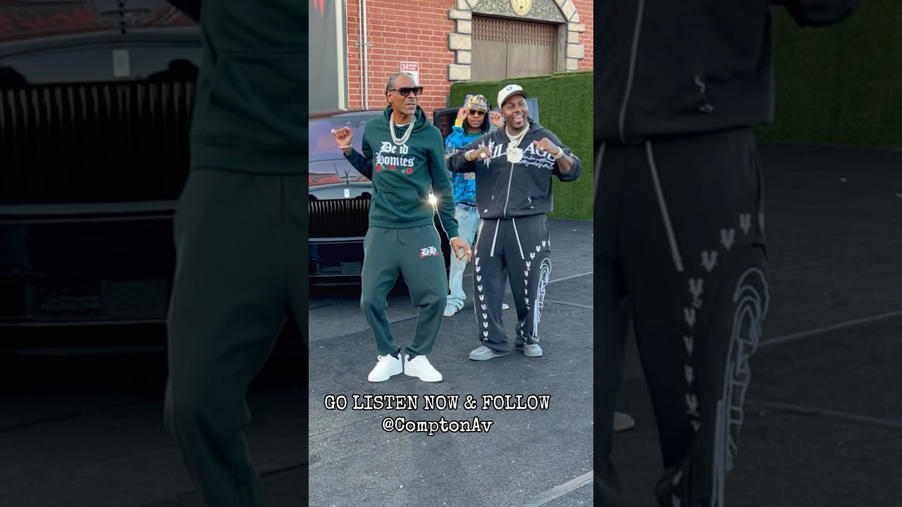 Wow SNOOP DOGG went crazy on Compton Av YAYA REMIX #viral #snoopdogg #comptonav #rap #hiphop #fyp