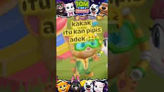 Kakak Itu Kan Pipis Adek  talkingtom lucu seru