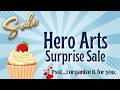 تخفيضات Hero Arts على قوالب القص 
