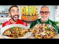 5 ingredienti a TESTA: chi cucina il Piatto MIGLIORE?? Vs MIO PADRE!