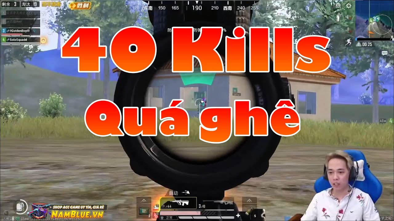 🔫Nam Blue[Pubg Mobile] Top 1 40 Kills