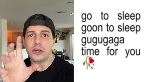 Go to Sleep Meme Full Version Lyrics