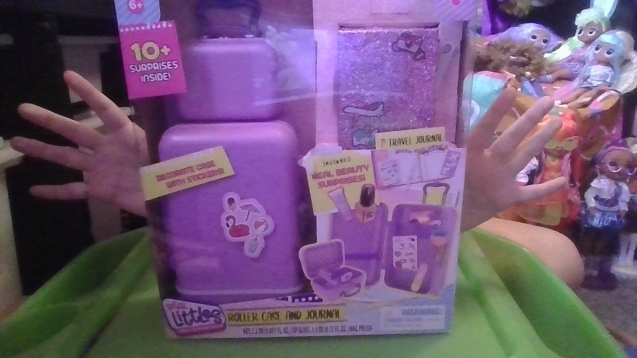 Unboxing Real Littles Roller Case And Journal YouTube