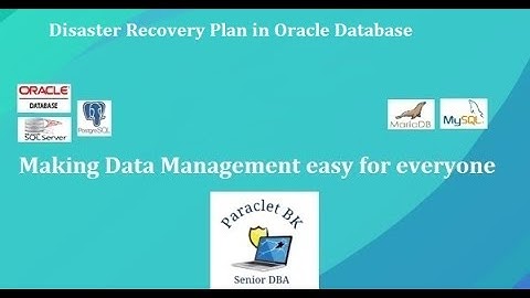 Making Step by Step Disaster Recovery Plan in Oracle Database.Restore without losing data using RMAN