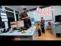 VLOG: Очищение, сходили в баню и к папе на работу