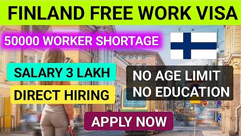 Move To Finland 🇫🇮 without paying Money 💰 | Free work visa 2023 | Jobs in Finland