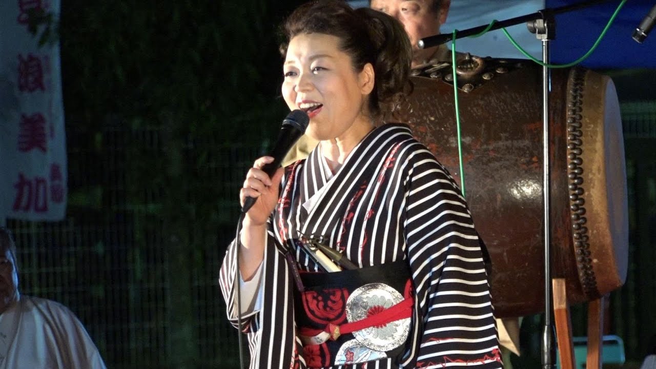 江州音頭　早浪 美加　ローズ盆踊り　21.10.09