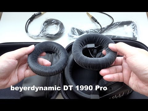 Beyerdynamic DT 1990 Pro Open-back Studio Reference Headphones Unboxing