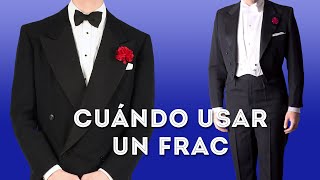 Cuando usar un esmoquin o frac: Verdaderos eventos de trajes de etiqueta y  frac - YouTube
