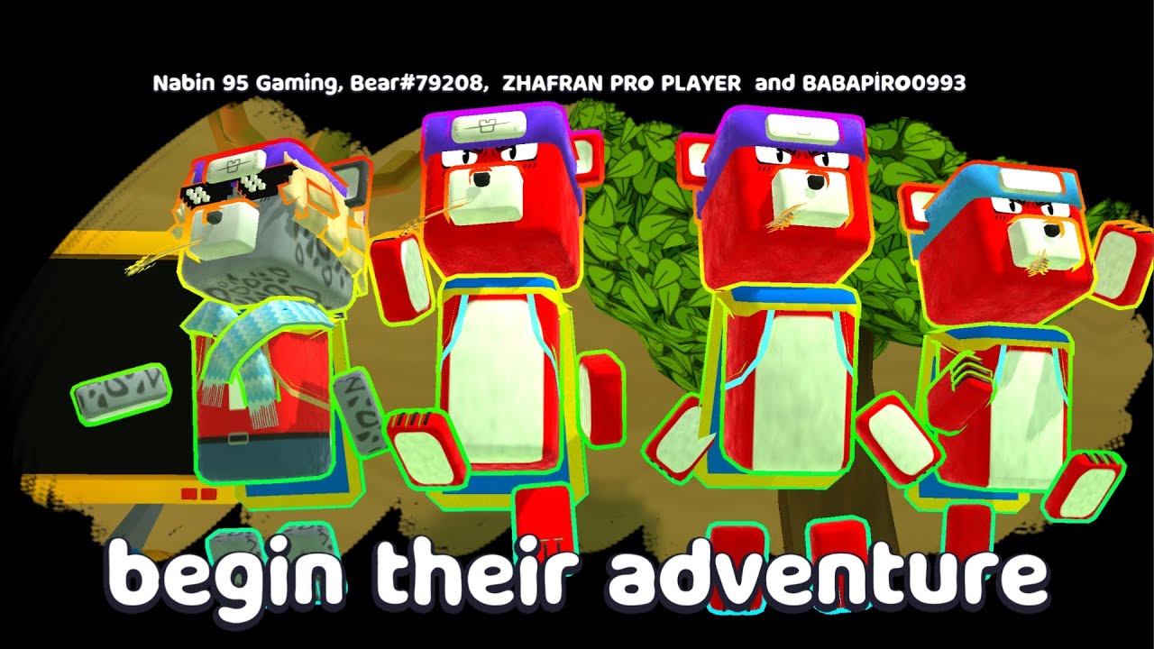 Super Bear Adventure Multiplayer live play with me