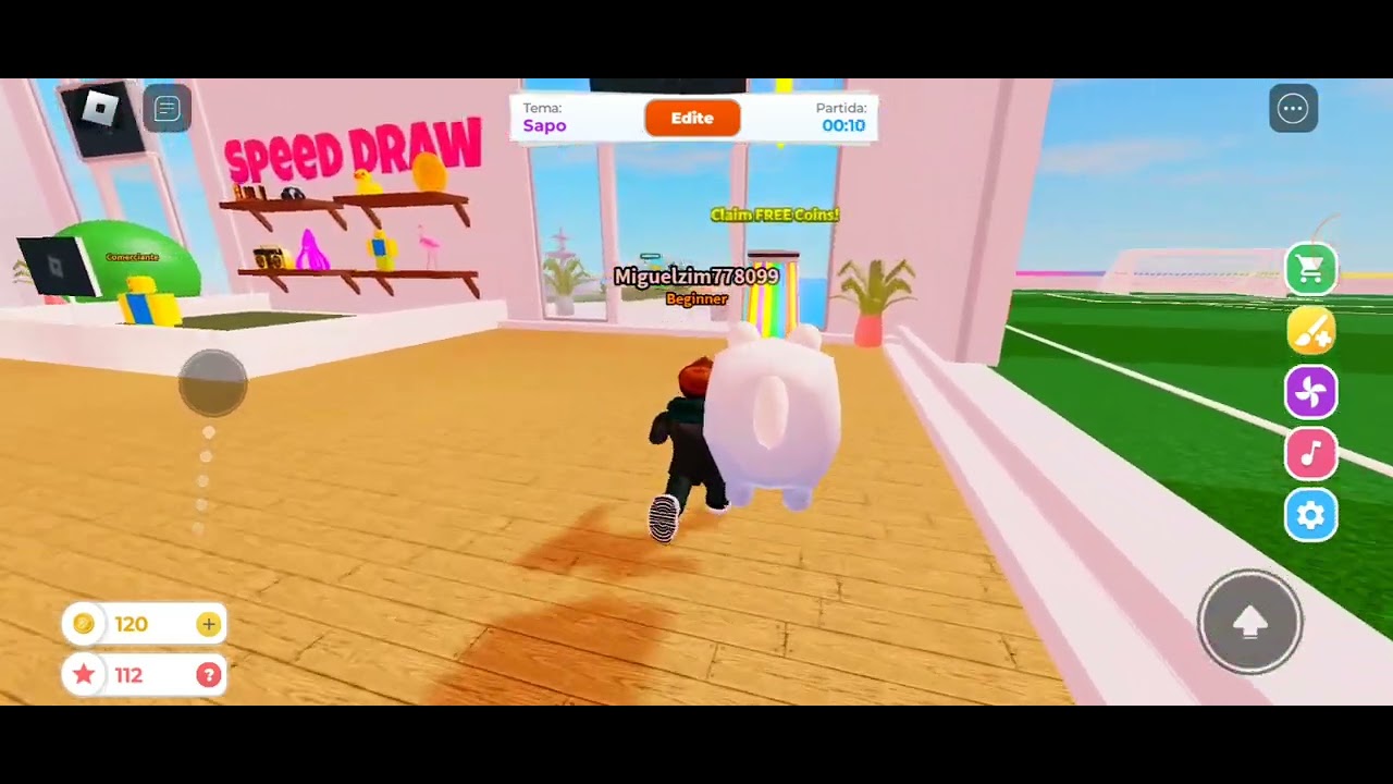jogando stumble guys e roblox [Miguelgamer] - YouTube