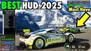 BEST HUD In Assetto Corsa 2025 !! | CMRT Complete HUD