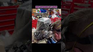 Polishing a vintage motorcycle engine. #shorts #caferacer #motorcycle #classic #restorationproject