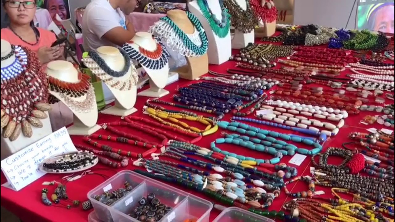 Borneo beads at BIBCO 2017