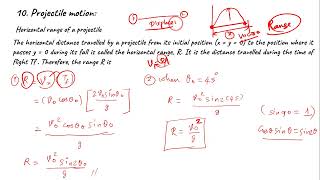 Module 4 Part 3 Projectile motion