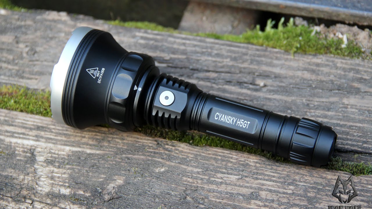 Фонарь CYANSKY H5GT (Режимы Турбо (белый свет) и Высокий (зеленый свет))