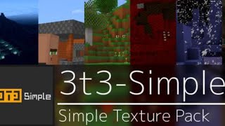 minecraft pocket edition 3t3- simple texture pack (v11.0.0) screenshot 5