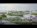 At least FIVE DEAD after Amazon cargo plane OVERSHOOTS runway