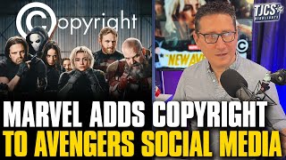 Official Avengers Social Media Adds Copyright Symbol
Official Avengers Social Media Adds Copyright Symbol Official Avengers Social Media Adds Copyright Symbol