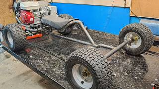 Making An Easy To Make Go-kart With Automatic Transmission