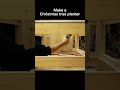 【DIY】Make a Christmas tree planterクリスマスツリープランターを作る #diy #woodworking #christmastree