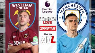 🔴West Ham United vs Manchester City LIVE NOW! – Free Tactical + Player Movement Graphics ⚽📊