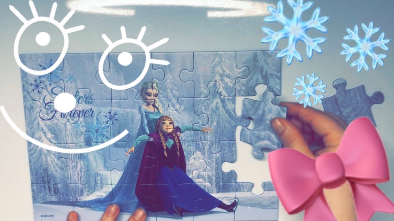 Disney Frozen Ravensburger Puzzle Elsa Anna Olaf - YouTube