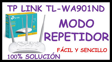 ✅💥🔥Hoe u de TP-LINK TL-WA901ND kunt configureren als repeatermodus 2021 (eenvoudig en gemakkelijk...