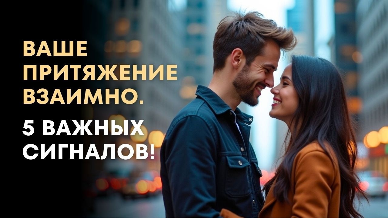 ВАШЕ ПРИТЯЖЕНИЕ ВЗАИМНО. 5 ВАЖНЫХ СИГНАЛОВ.